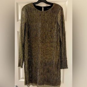NEW Banana Republic Metallic Sheath Dress size 8